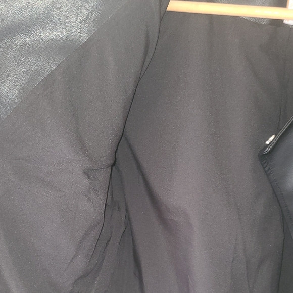 BNWOT Moto Jacket Faux Leather - Picture 8 of 9